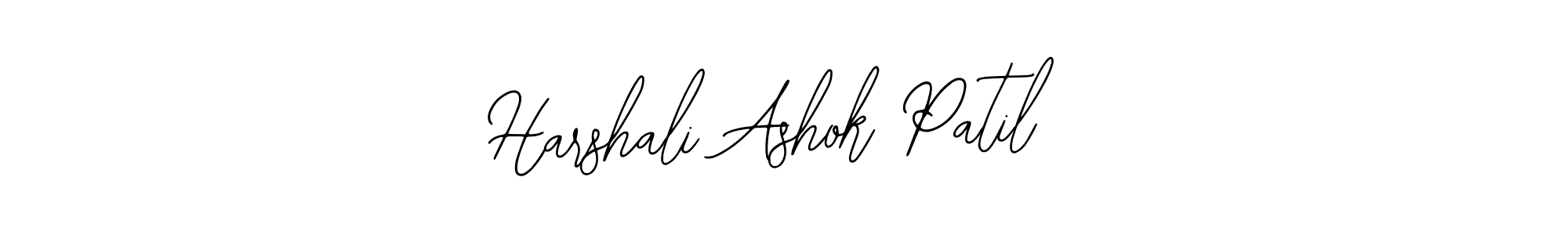 Make a short Harshali Ashok Patil signature style. Manage your documents anywhere anytime using Bearetta-2O07w. Create and add eSignatures, submit forms, share and send files easily. Harshali Ashok Patil signature style 12 images and pictures png