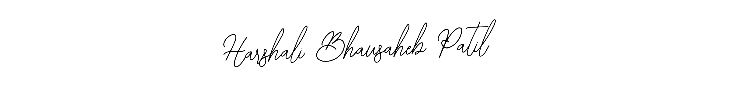 Also we have Harshali Bhausaheb Patil name is the best signature style. Create professional handwritten signature collection using Bearetta-2O07w autograph style. Harshali Bhausaheb Patil signature style 12 images and pictures png