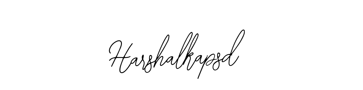 Design your own signature with our free online signature maker. With this signature software, you can create a handwritten (Bearetta-2O07w) signature for name Harshalkapsd. Harshalkapsd signature style 12 images and pictures png