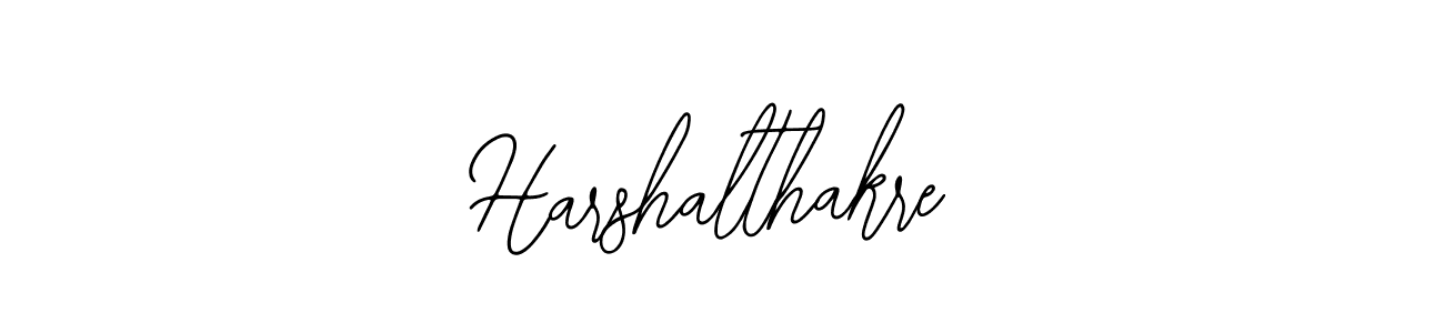 Design your own signature with our free online signature maker. With this signature software, you can create a handwritten (Bearetta-2O07w) signature for name Harshalthakre. Harshalthakre signature style 12 images and pictures png
