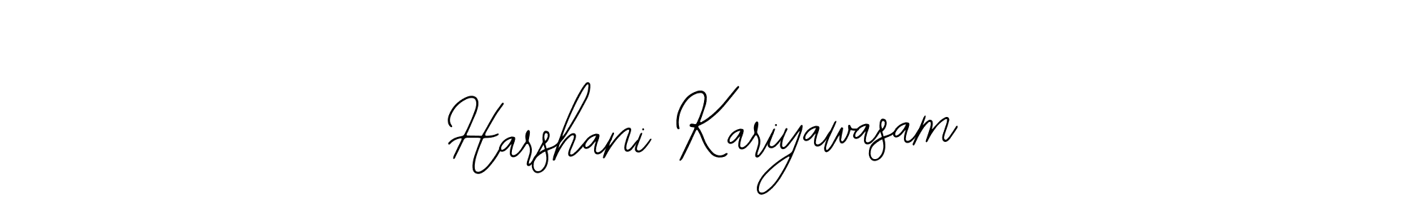 Also we have Harshani Kariyawasam name is the best signature style. Create professional handwritten signature collection using Bearetta-2O07w autograph style. Harshani Kariyawasam signature style 12 images and pictures png