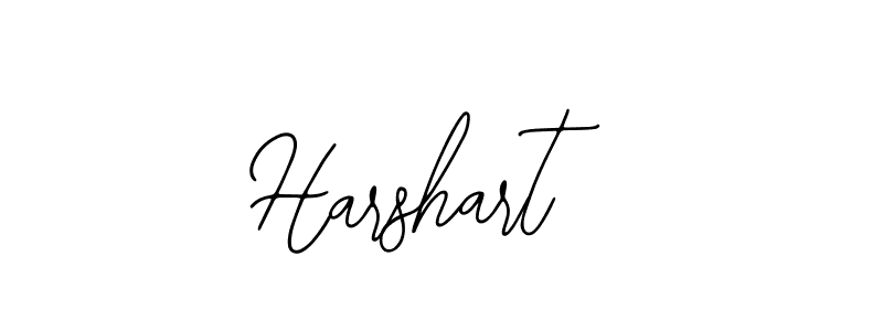 How to make Harshart signature? Bearetta-2O07w is a professional autograph style. Create handwritten signature for Harshart name. Harshart signature style 12 images and pictures png