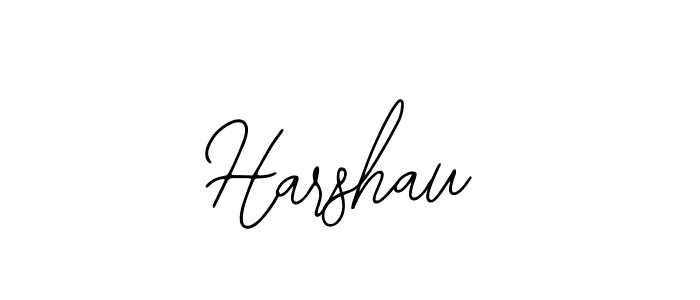 Harshau stylish signature style. Best Handwritten Sign (Bearetta-2O07w) for my name. Handwritten Signature Collection Ideas for my name Harshau. Harshau signature style 12 images and pictures png