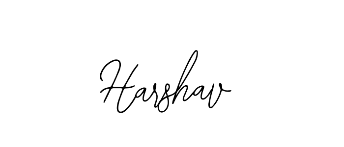 The best way (Bearetta-2O07w) to make a short signature is to pick only two or three words in your name. The name Harshav include a total of six letters. For converting this name. Harshav signature style 12 images and pictures png