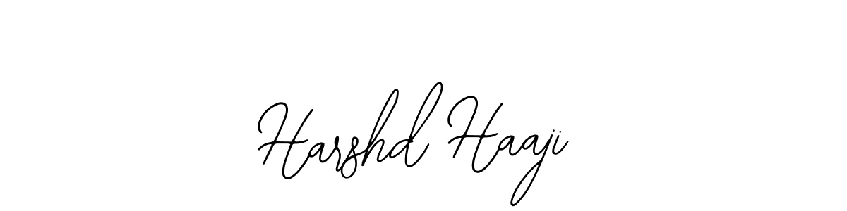 Use a signature maker to create a handwritten signature online. With this signature software, you can design (Bearetta-2O07w) your own signature for name Harshd Haaji. Harshd Haaji signature style 12 images and pictures png