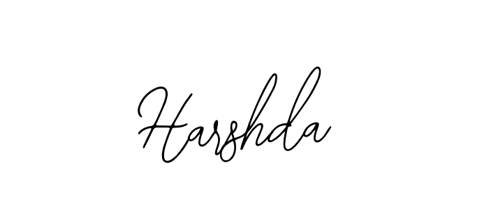 Harshda stylish signature style. Best Handwritten Sign (Bearetta-2O07w) for my name. Handwritten Signature Collection Ideas for my name Harshda. Harshda signature style 12 images and pictures png