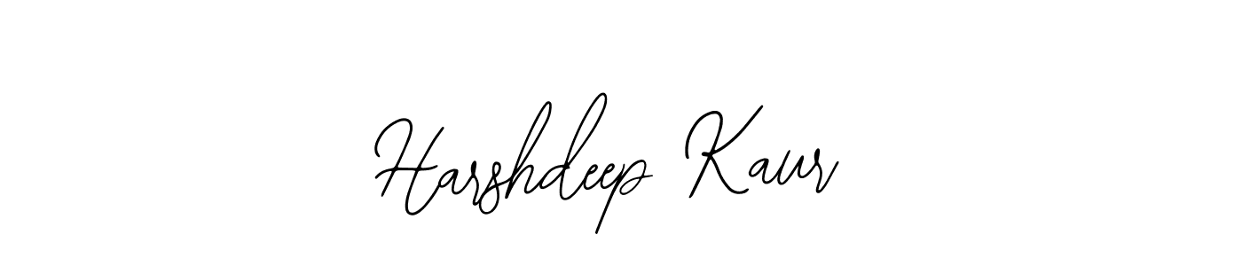 Use a signature maker to create a handwritten signature online. With this signature software, you can design (Bearetta-2O07w) your own signature for name Harshdeep Kaur. Harshdeep Kaur signature style 12 images and pictures png