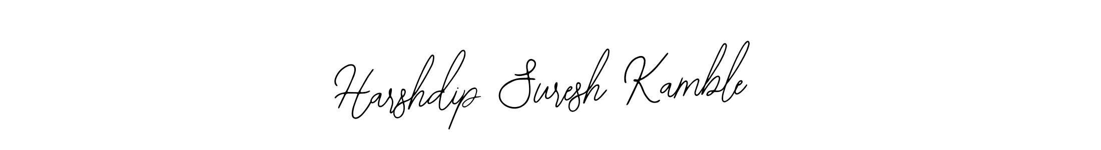 You should practise on your own different ways (Bearetta-2O07w) to write your name (Harshdip Suresh Kamble) in signature. don't let someone else do it for you. Harshdip Suresh Kamble signature style 12 images and pictures png