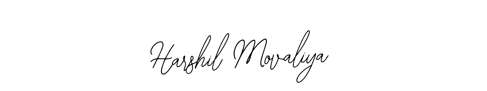 This is the best signature style for the Harshil Movaliya name. Also you like these signature font (Bearetta-2O07w). Mix name signature. Harshil Movaliya signature style 12 images and pictures png