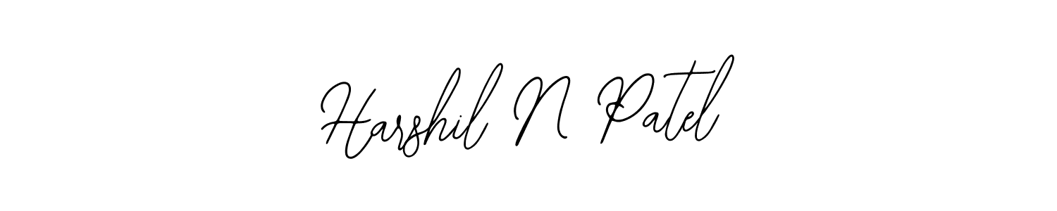 Make a beautiful signature design for name Harshil N Patel. Use this online signature maker to create a handwritten signature for free. Harshil N Patel signature style 12 images and pictures png