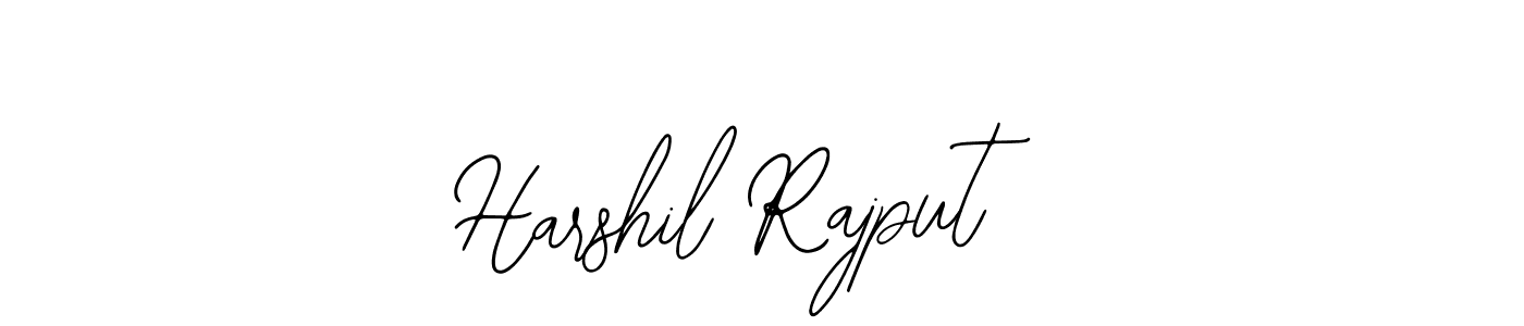 How to make Harshil Rajput signature? Bearetta-2O07w is a professional autograph style. Create handwritten signature for Harshil Rajput name. Harshil Rajput signature style 12 images and pictures png