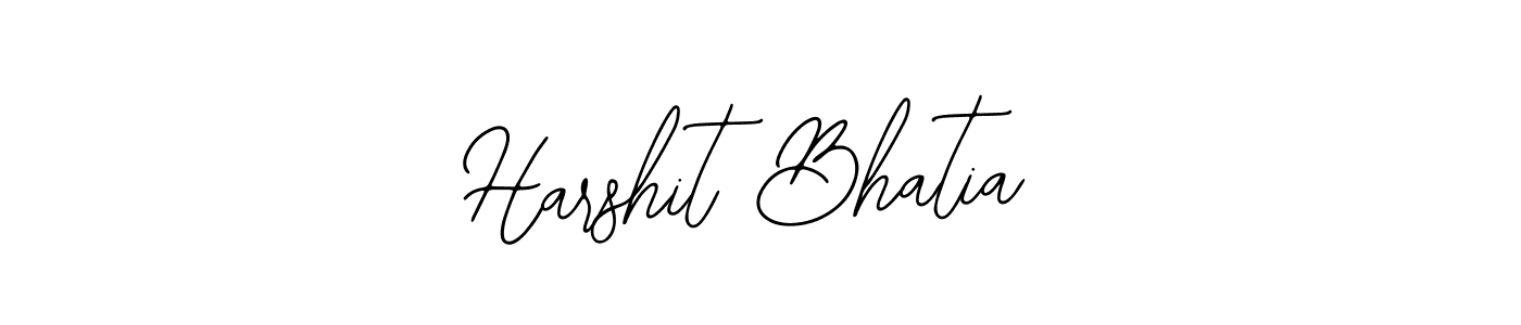 Similarly Bearetta-2O07w is the best handwritten signature design. Signature creator online .You can use it as an online autograph creator for name Harshit Bhatia. Harshit Bhatia signature style 12 images and pictures png