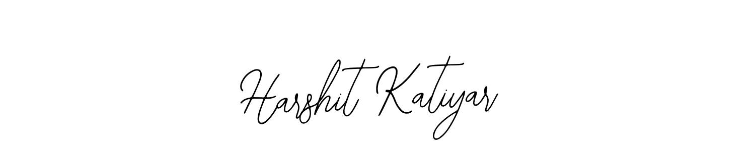 Design your own signature with our free online signature maker. With this signature software, you can create a handwritten (Bearetta-2O07w) signature for name Harshit Katiyar. Harshit Katiyar signature style 12 images and pictures png