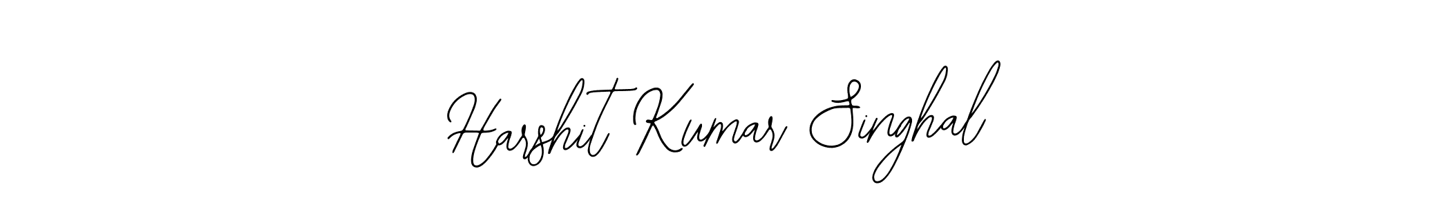 How to make Harshit Kumar Singhal signature? Bearetta-2O07w is a professional autograph style. Create handwritten signature for Harshit Kumar Singhal name. Harshit Kumar Singhal signature style 12 images and pictures png