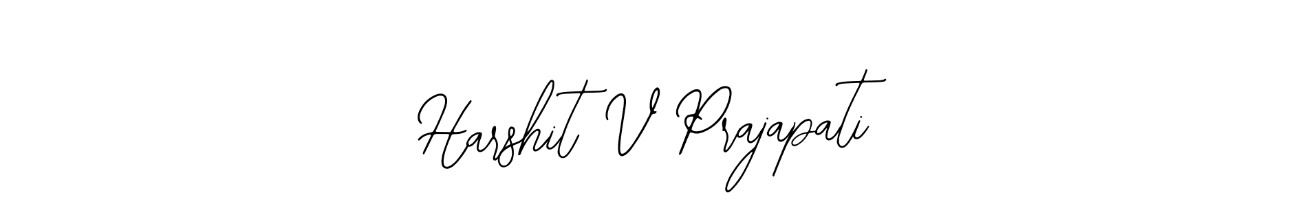 This is the best signature style for the Harshit V Prajapati name. Also you like these signature font (Bearetta-2O07w). Mix name signature. Harshit V Prajapati signature style 12 images and pictures png