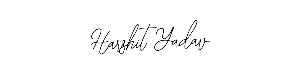 How to make Harshit Yadav name signature. Use Bearetta-2O07w style for creating short signs online. This is the latest handwritten sign. Harshit Yadav signature style 12 images and pictures png