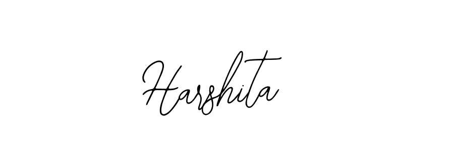 Design your own signature with our free online signature maker. With this signature software, you can create a handwritten (Bearetta-2O07w) signature for name Harshita . Harshita  signature style 12 images and pictures png