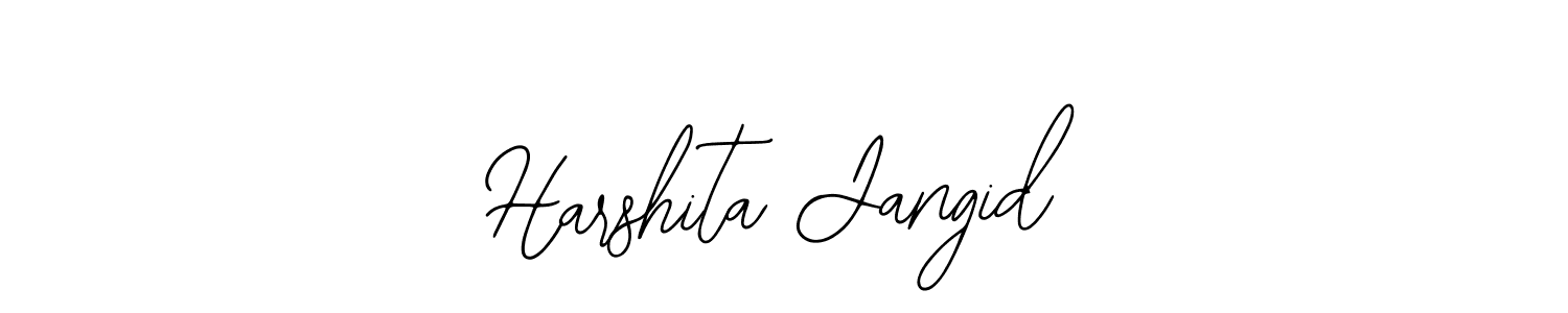 Make a beautiful signature design for name Harshita Jangid. Use this online signature maker to create a handwritten signature for free. Harshita Jangid signature style 12 images and pictures png