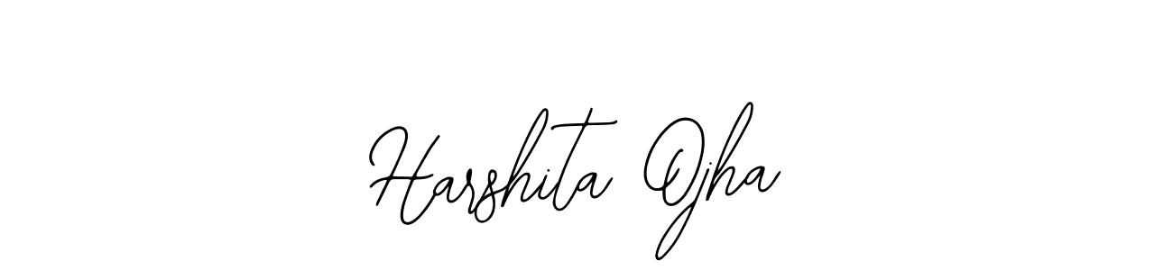 Harshita Ojha stylish signature style. Best Handwritten Sign (Bearetta-2O07w) for my name. Handwritten Signature Collection Ideas for my name Harshita Ojha. Harshita Ojha signature style 12 images and pictures png