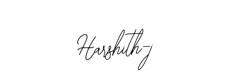 Harshith-j stylish signature style. Best Handwritten Sign (Bearetta-2O07w) for my name. Handwritten Signature Collection Ideas for my name Harshith-j. Harshith-j signature style 12 images and pictures png