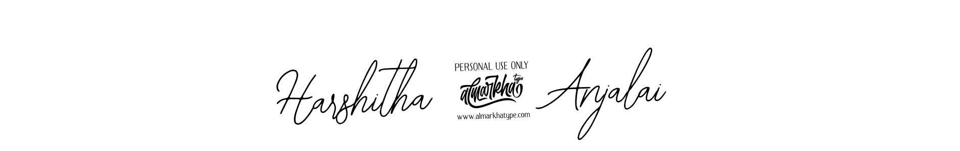 Similarly Bearetta-2O07w is the best handwritten signature design. Signature creator online .You can use it as an online autograph creator for name Harshitha @ Anjalai. Harshitha @ Anjalai signature style 12 images and pictures png