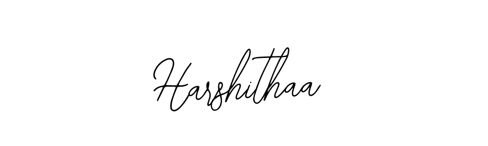 Make a beautiful signature design for name Harshithaa. With this signature (Bearetta-2O07w) style, you can create a handwritten signature for free. Harshithaa signature style 12 images and pictures png