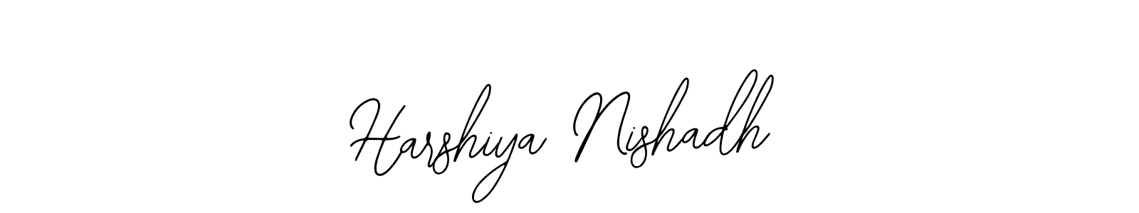 Make a beautiful signature design for name Harshiya Nishadh. Use this online signature maker to create a handwritten signature for free. Harshiya Nishadh signature style 12 images and pictures png