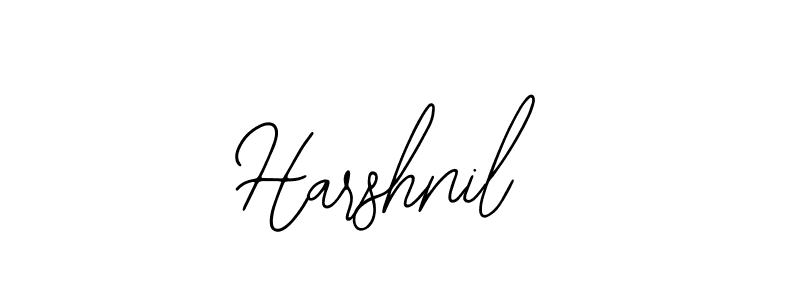 Design your own signature with our free online signature maker. With this signature software, you can create a handwritten (Bearetta-2O07w) signature for name Harshnil. Harshnil signature style 12 images and pictures png