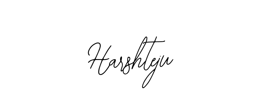 Also we have Harshteju name is the best signature style. Create professional handwritten signature collection using Bearetta-2O07w autograph style. Harshteju signature style 12 images and pictures png