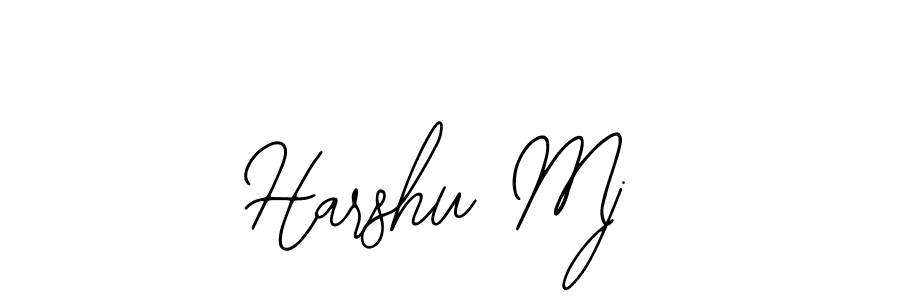 Similarly Bearetta-2O07w is the best handwritten signature design. Signature creator online .You can use it as an online autograph creator for name Harshu Mj. Harshu Mj signature style 12 images and pictures png
