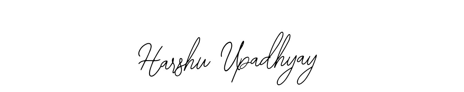 It looks lik you need a new signature style for name Harshu Upadhyay. Design unique handwritten (Bearetta-2O07w) signature with our free signature maker in just a few clicks. Harshu Upadhyay signature style 12 images and pictures png