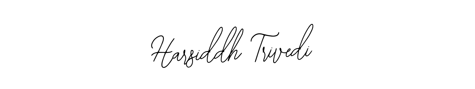 Similarly Bearetta-2O07w is the best handwritten signature design. Signature creator online .You can use it as an online autograph creator for name Harsiddh Trivedi. Harsiddh Trivedi signature style 12 images and pictures png