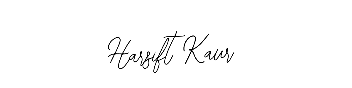 Similarly Bearetta-2O07w is the best handwritten signature design. Signature creator online .You can use it as an online autograph creator for name Harsift Kaur. Harsift Kaur signature style 12 images and pictures png