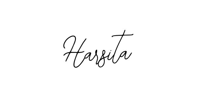 Also we have Harsita name is the best signature style. Create professional handwritten signature collection using Bearetta-2O07w autograph style. Harsita signature style 12 images and pictures png