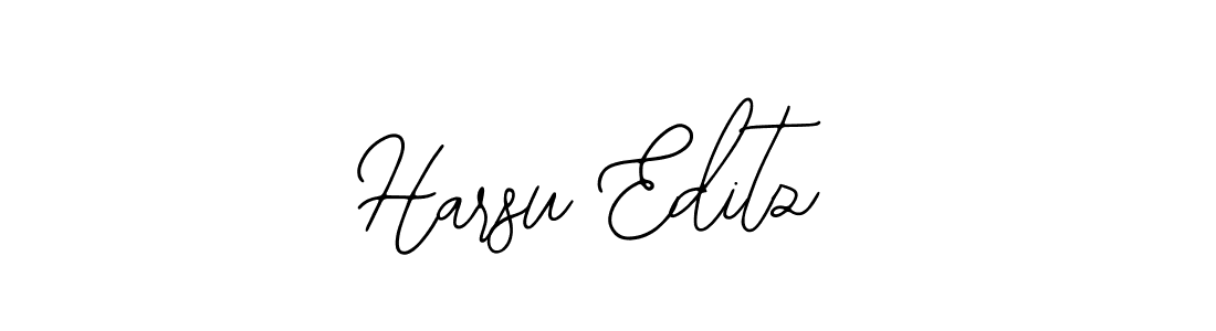 Create a beautiful signature design for name Harsu Editz. With this signature (Bearetta-2O07w) fonts, you can make a handwritten signature for free. Harsu Editz signature style 12 images and pictures png
