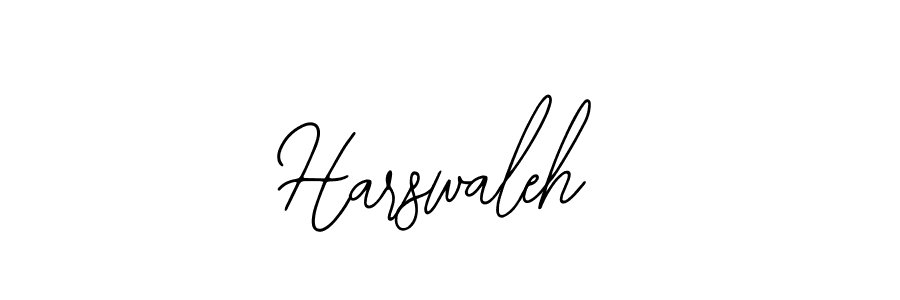 Also You can easily find your signature by using the search form. We will create Harswaleh name handwritten signature images for you free of cost using Bearetta-2O07w sign style. Harswaleh signature style 12 images and pictures png