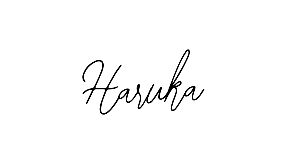 Also You can easily find your signature by using the search form. We will create Haruka name handwritten signature images for you free of cost using Bearetta-2O07w sign style. Haruka signature style 12 images and pictures png