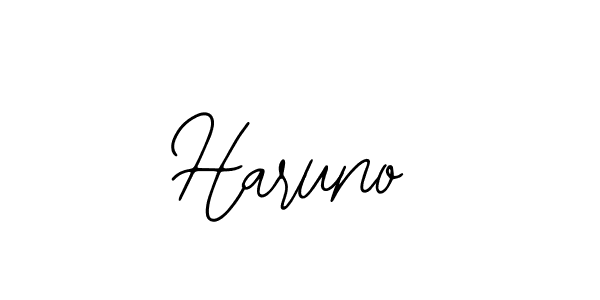 if you are searching for the best signature style for your name Haruno. so please give up your signature search. here we have designed multiple signature styles  using Bearetta-2O07w. Haruno signature style 12 images and pictures png