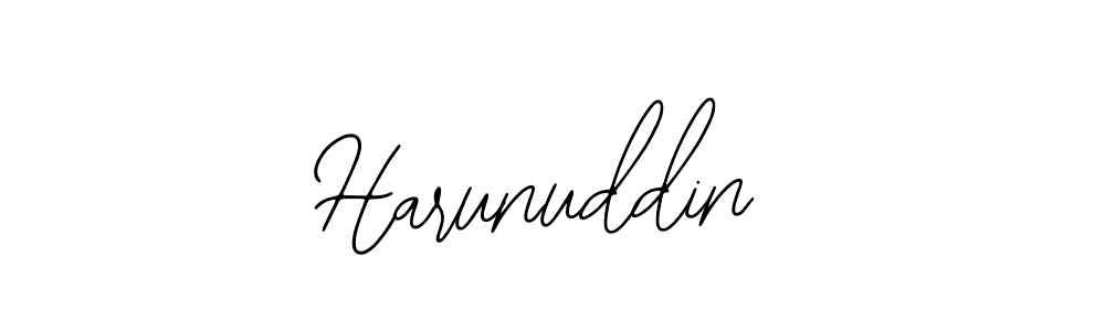 Make a beautiful signature design for name Harunuddin. With this signature (Bearetta-2O07w) style, you can create a handwritten signature for free. Harunuddin signature style 12 images and pictures png