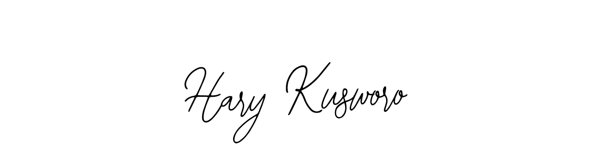 Make a beautiful signature design for name Hary Kusworo. With this signature (Bearetta-2O07w) style, you can create a handwritten signature for free. Hary Kusworo signature style 12 images and pictures png