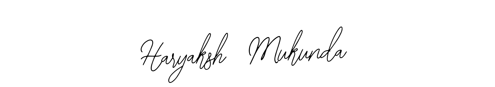 You can use this online signature creator to create a handwritten signature for the name Haryaksh  Mukunda. This is the best online autograph maker. Haryaksh  Mukunda signature style 12 images and pictures png