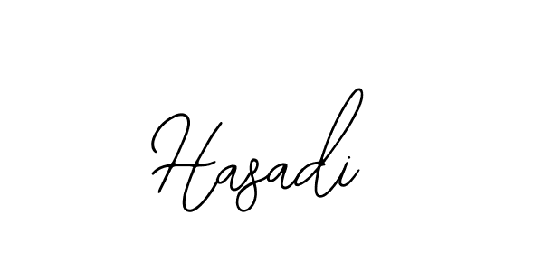 Design your own signature with our free online signature maker. With this signature software, you can create a handwritten (Bearetta-2O07w) signature for name Hasadi. Hasadi signature style 12 images and pictures png