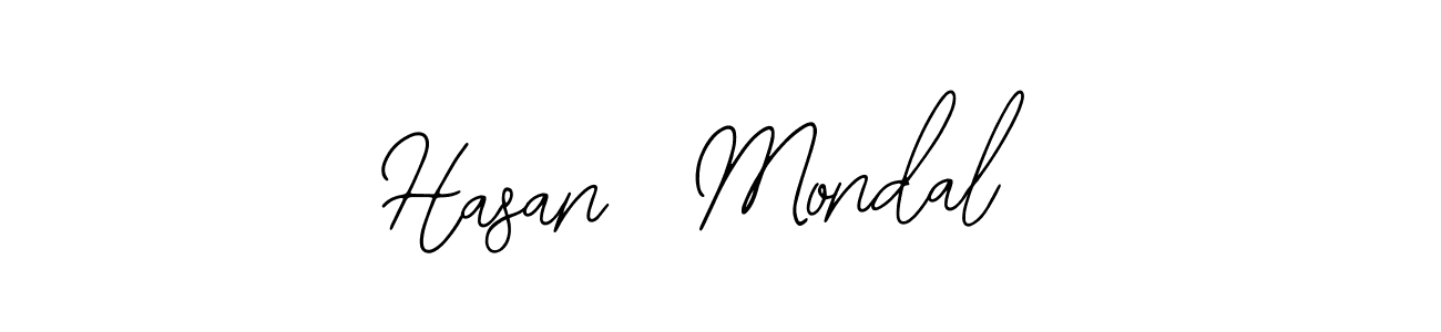 Make a beautiful signature design for name Hasan  Mondal. Use this online signature maker to create a handwritten signature for free. Hasan  Mondal signature style 12 images and pictures png