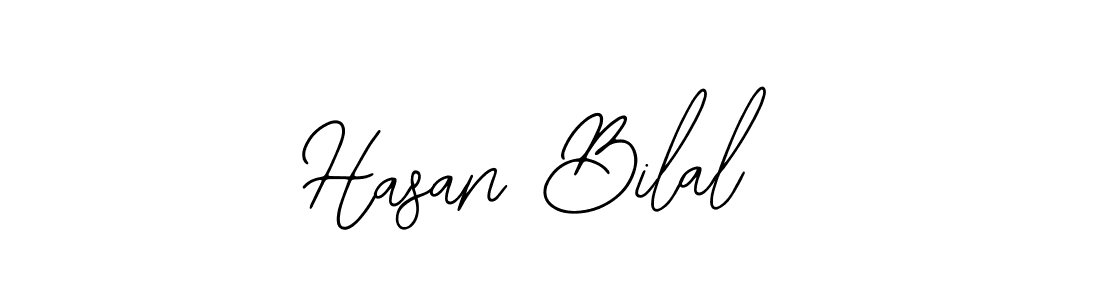 Make a beautiful signature design for name Hasan Bilal. With this signature (Bearetta-2O07w) style, you can create a handwritten signature for free. Hasan Bilal signature style 12 images and pictures png