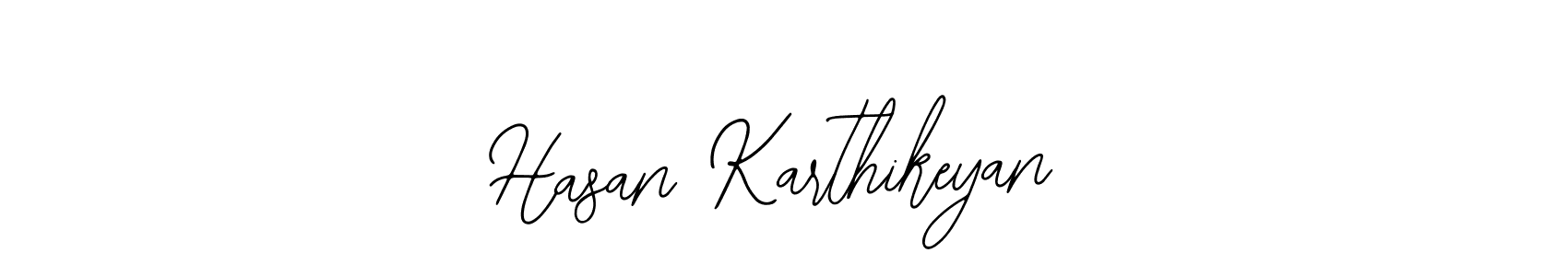 Also You can easily find your signature by using the search form. We will create Hasan Karthikeyan name handwritten signature images for you free of cost using Bearetta-2O07w sign style. Hasan Karthikeyan signature style 12 images and pictures png