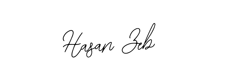 Also You can easily find your signature by using the search form. We will create Hasan Zeb name handwritten signature images for you free of cost using Bearetta-2O07w sign style. Hasan Zeb signature style 12 images and pictures png