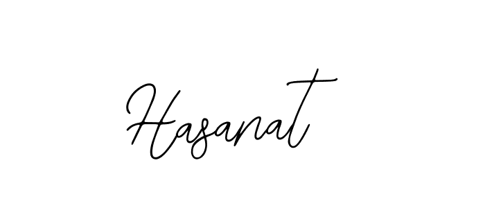 Make a beautiful signature design for name Hasanat. With this signature (Bearetta-2O07w) style, you can create a handwritten signature for free. Hasanat signature style 12 images and pictures png