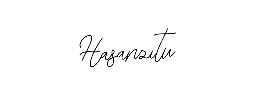 How to make Hasanzitu signature? Bearetta-2O07w is a professional autograph style. Create handwritten signature for Hasanzitu name. Hasanzitu signature style 12 images and pictures png