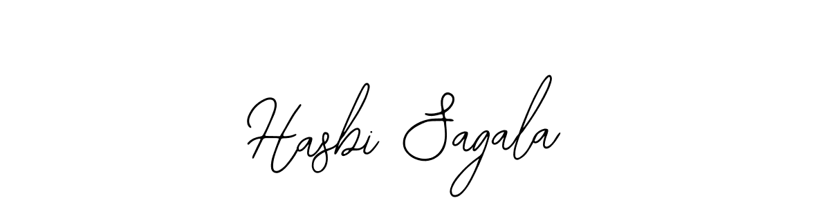 Make a beautiful signature design for name Hasbi Sagala. Use this online signature maker to create a handwritten signature for free. Hasbi Sagala signature style 12 images and pictures png