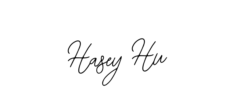 You should practise on your own different ways (Bearetta-2O07w) to write your name (Hasey Hu) in signature. don't let someone else do it for you. Hasey Hu signature style 12 images and pictures png
